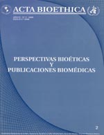 							Visualizar v. 6 n. 2 (2000): Perspectivas bioéticas y publicaciones biomédicas
						